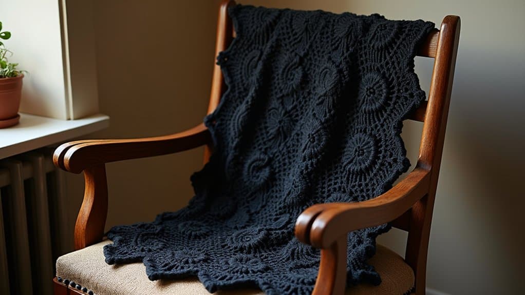 amazing black crochet designs