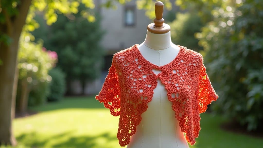 stylish crochet bolero designs
