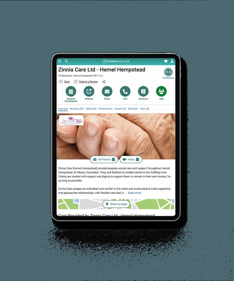 Zinnia Care Limited