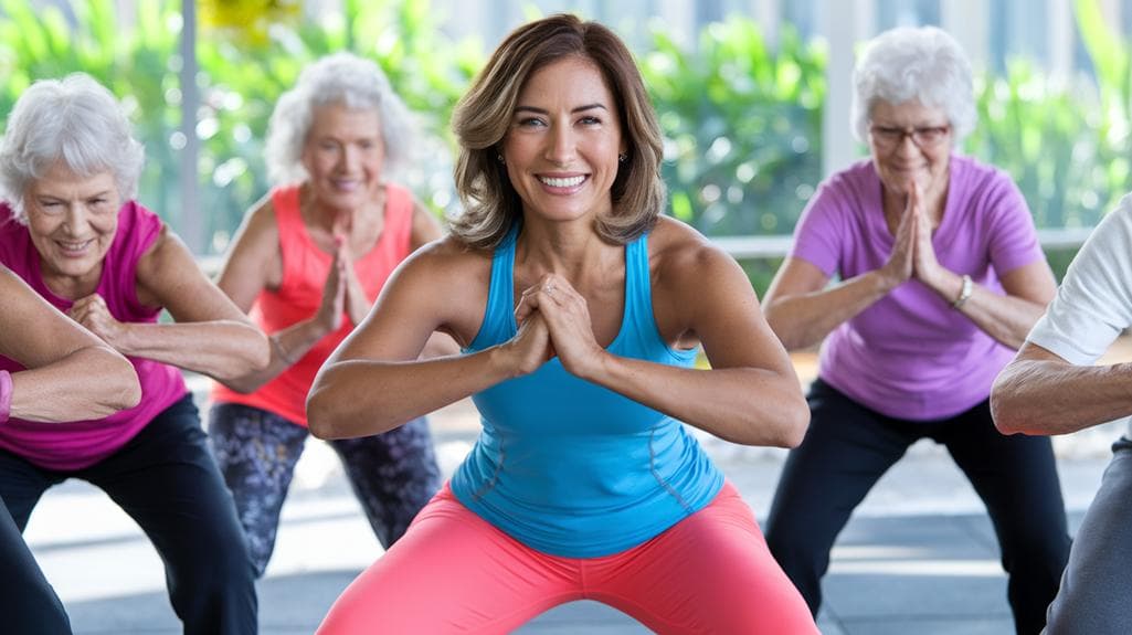 senior friendly squat exercises