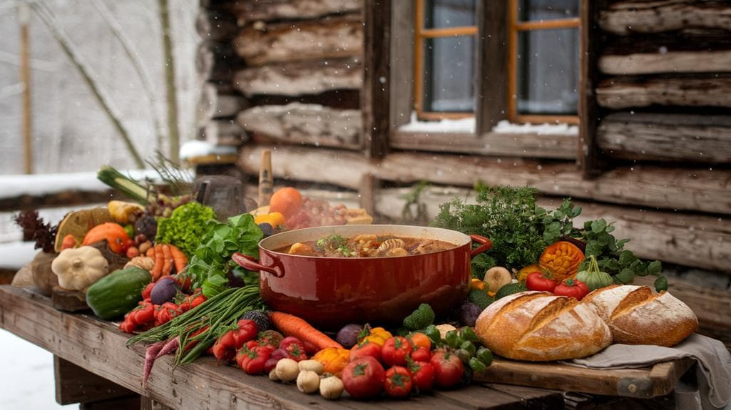 winter warmth hearty stews