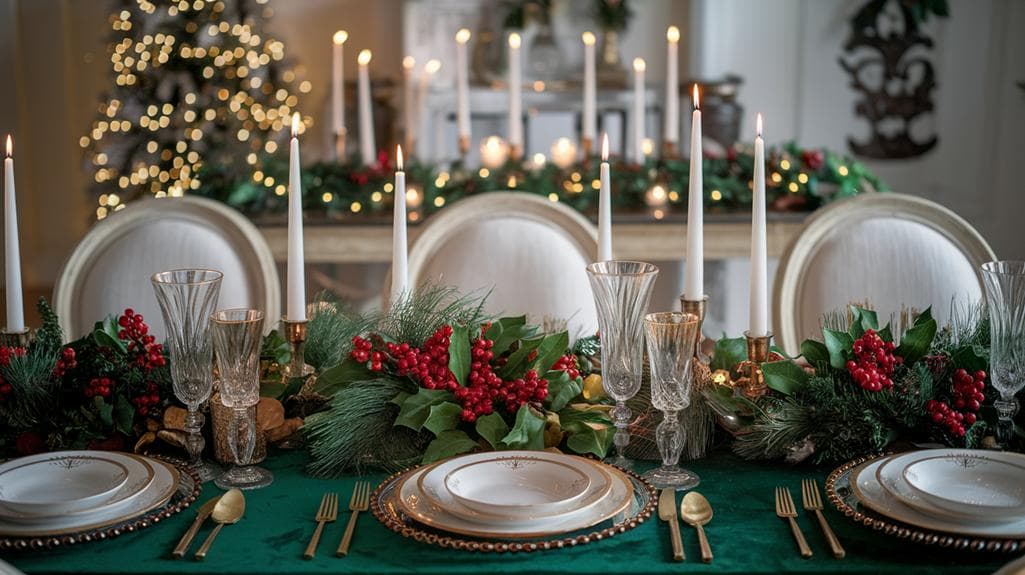 festive holiday tablescape ideas