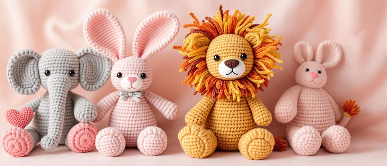 top crochet animal patterns