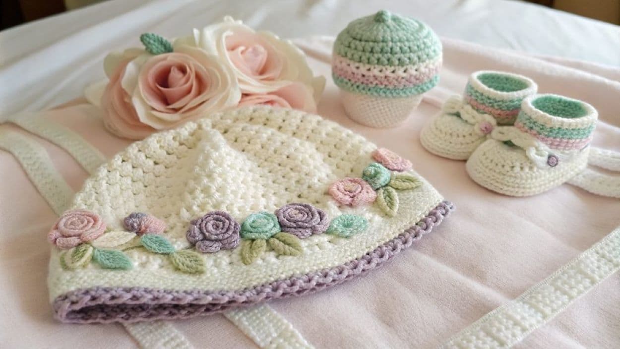 crochet baby hats