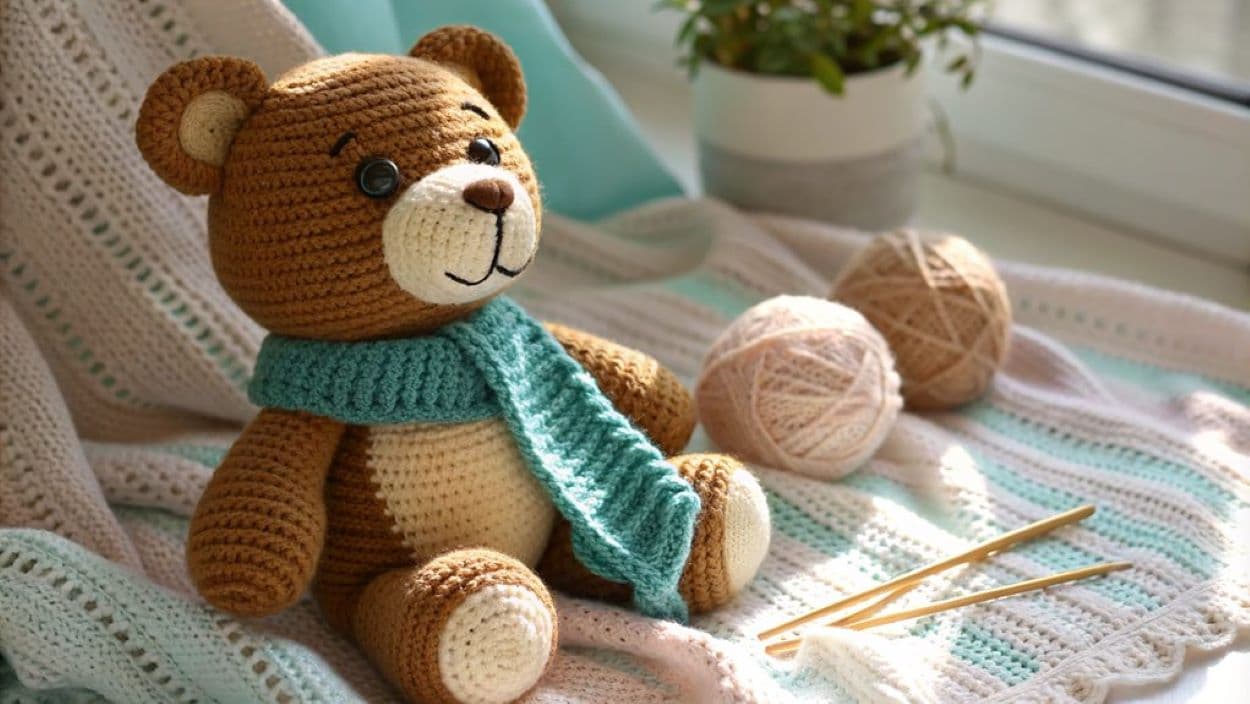 crochet bears