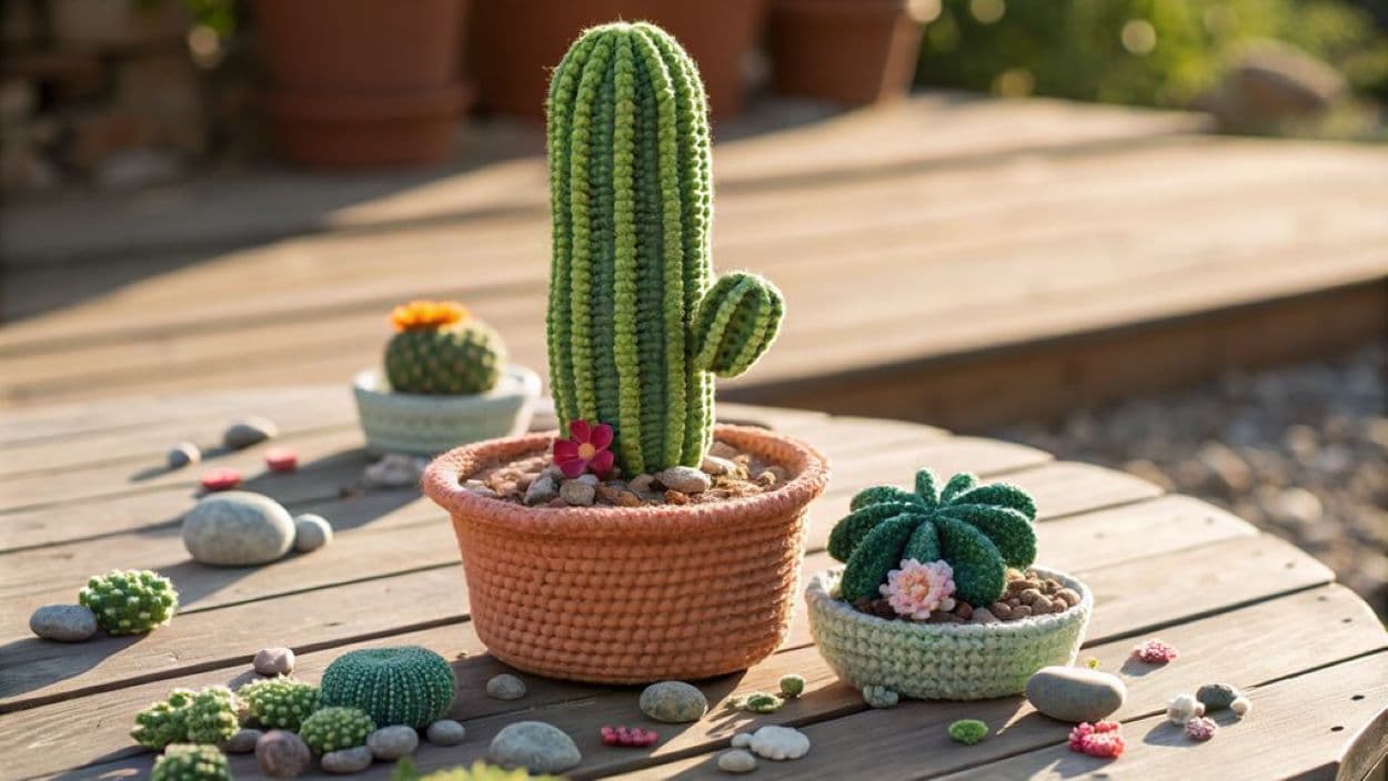 crochet cacti