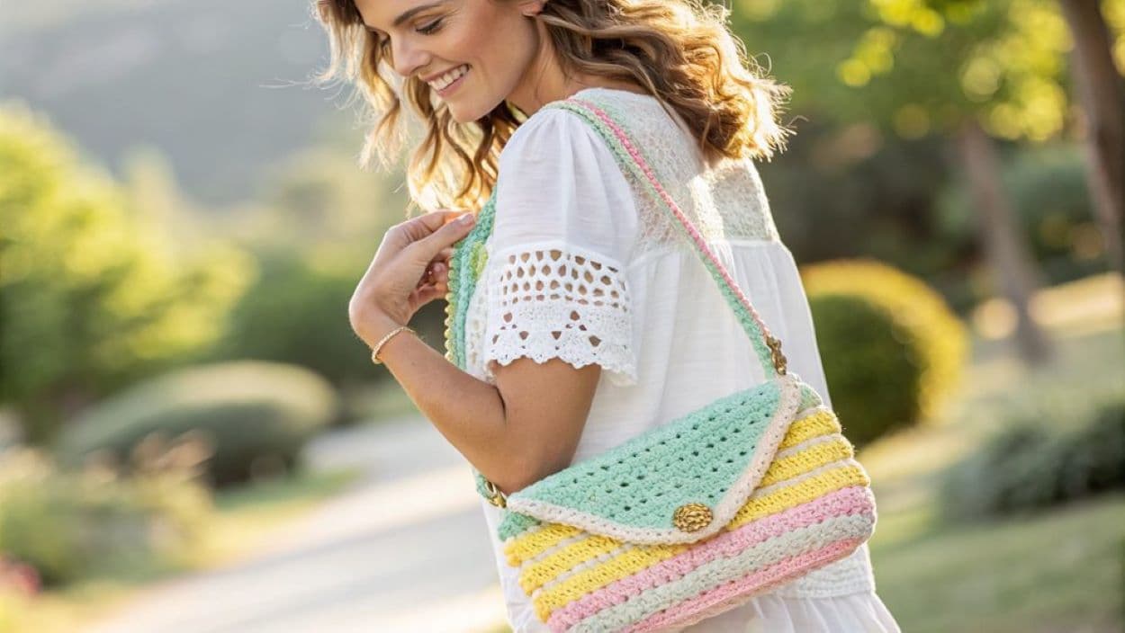 crochet crossbody bags