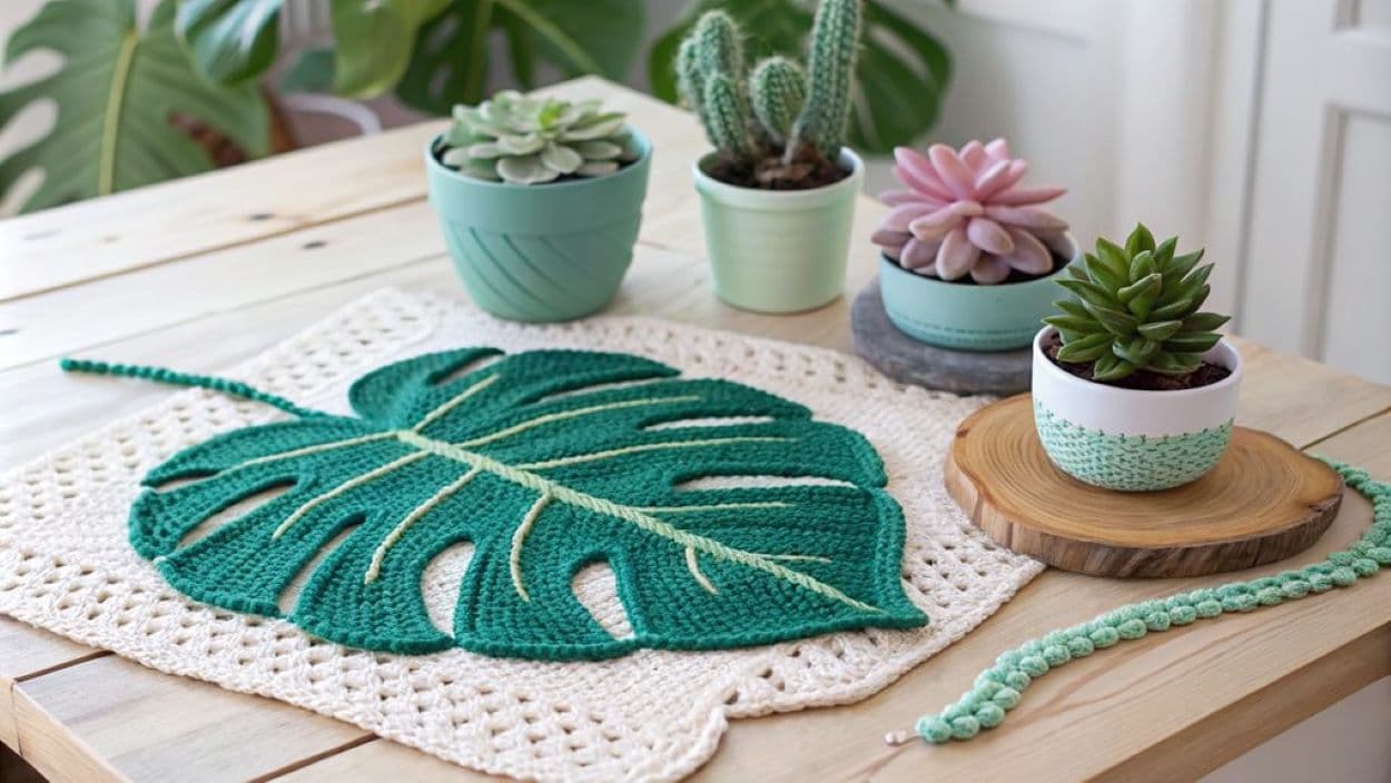 crochet plants