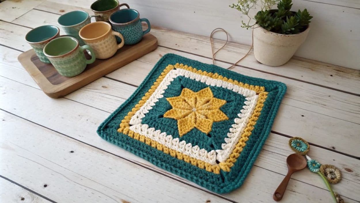 crochet potholders
