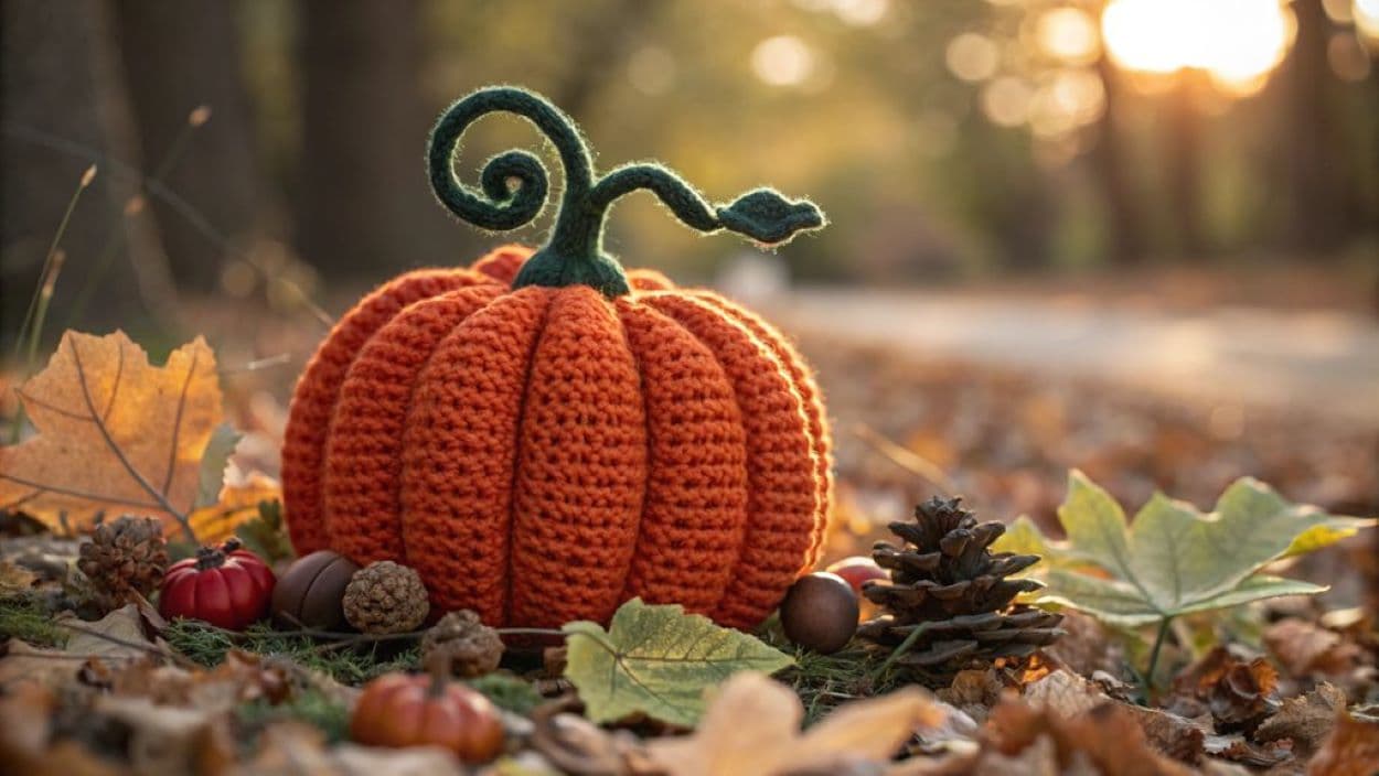 crochet pumpkins