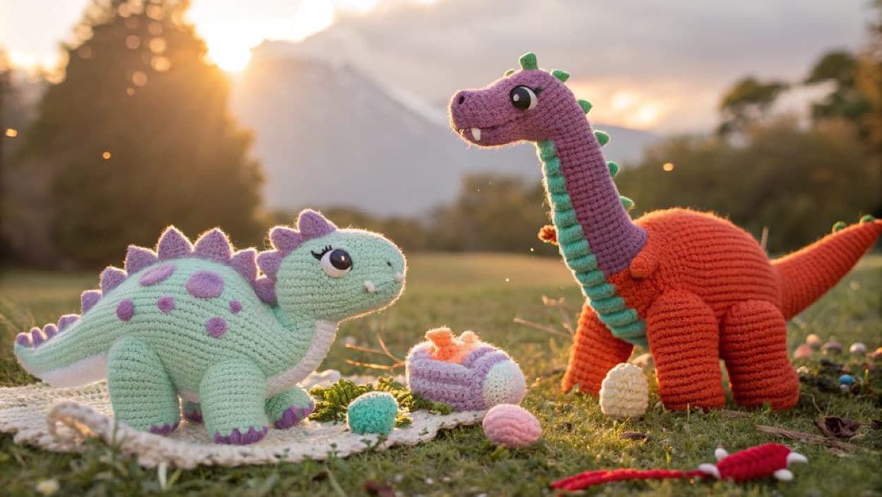 dinosaur crochet