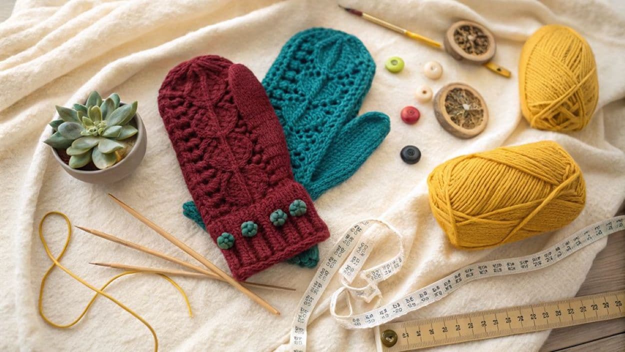 top crochet mitten patterns