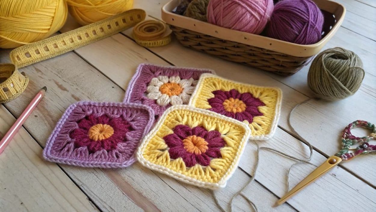 crochet flower patterns