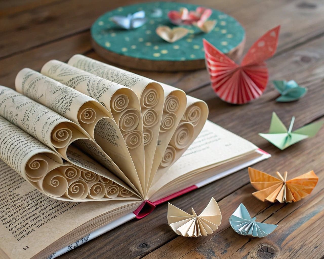 creative book art projects
