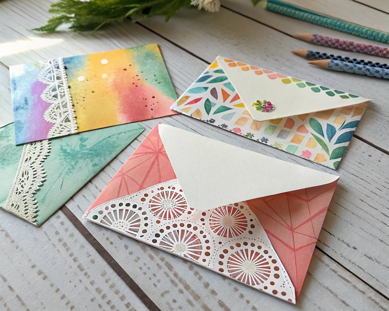 creative envelope design ideas