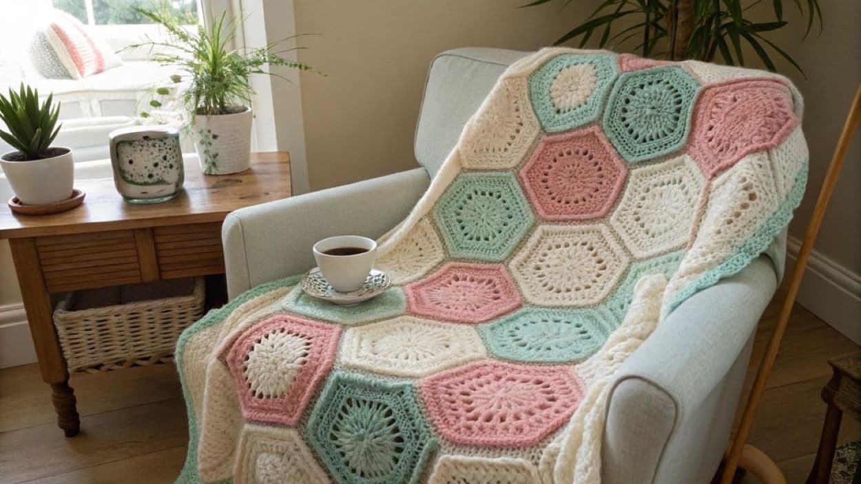 crochet lap blankets