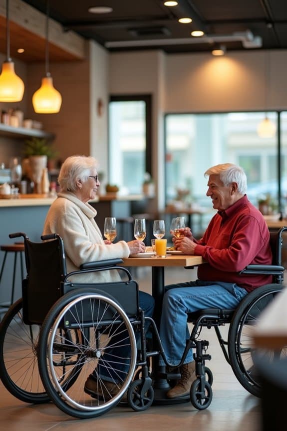 accessible dining options nearby