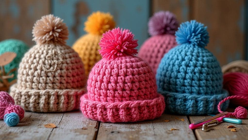 creative crochet cap designs