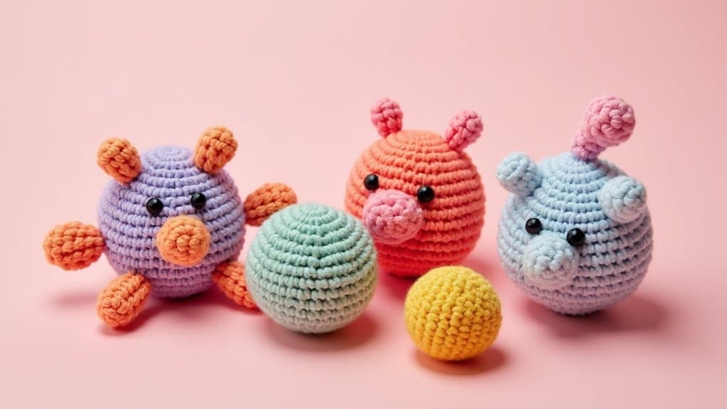 creative crochet fidget toys