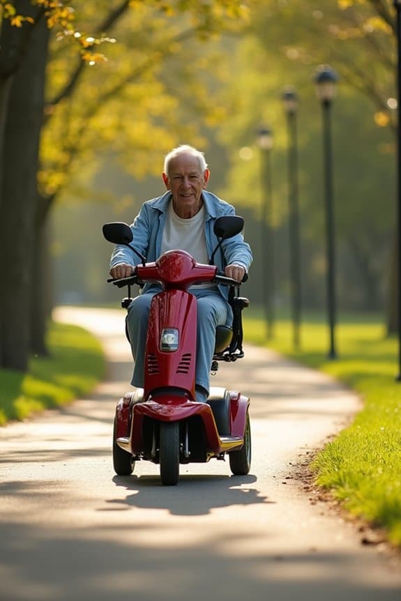 mobility scooter speed limits
