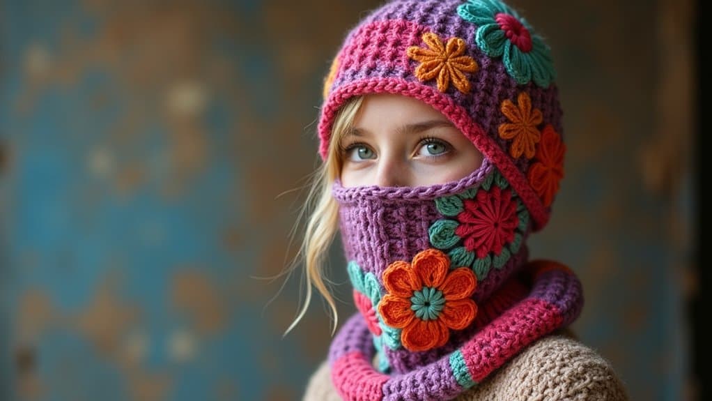 stylish crochet balaclava designs