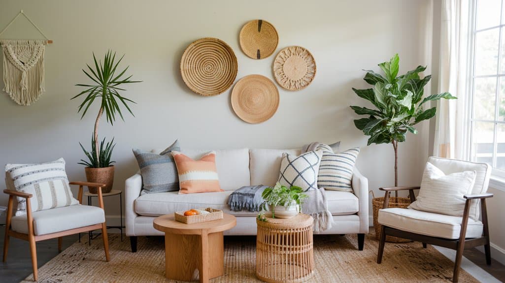 affordable living room decor