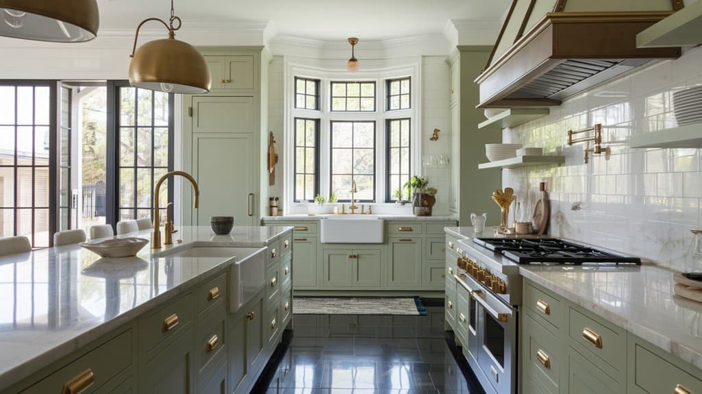 colorful kitchen cabinet inspiration