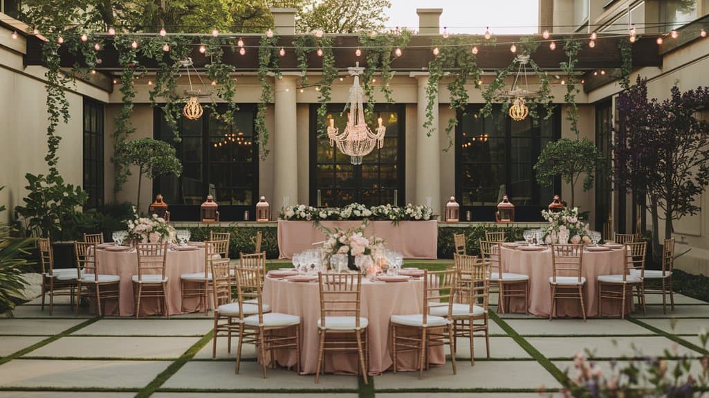 creative garden party decorations