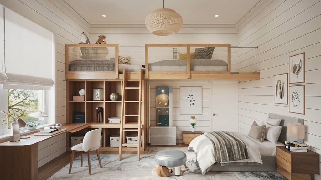 creative loft bedroom designs