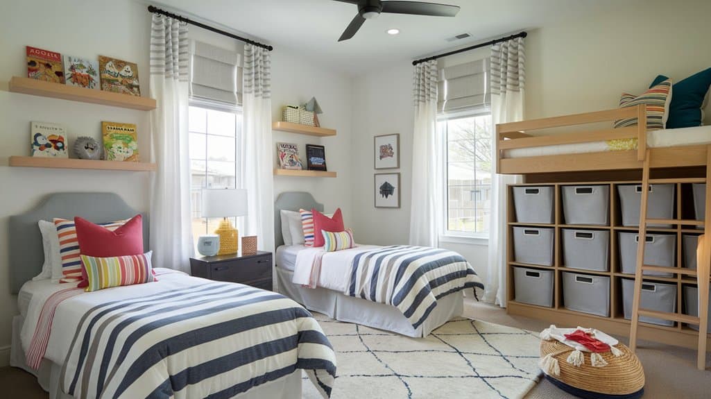 creative shared bedroom designs