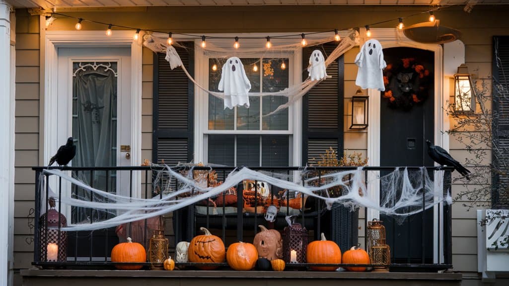 halloween balcony decoration ideas