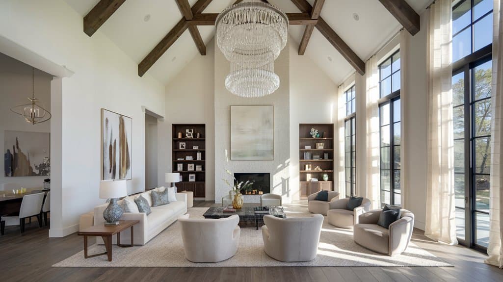 high ceiling decor inspiration