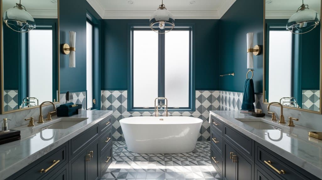 inspiring bathroom color schemes