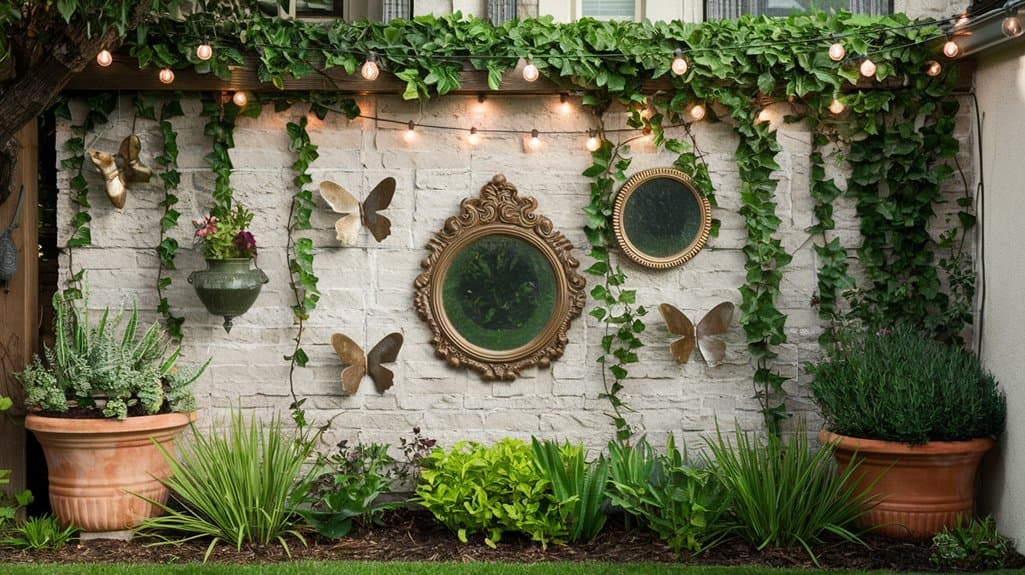 inspiring garden wall decor