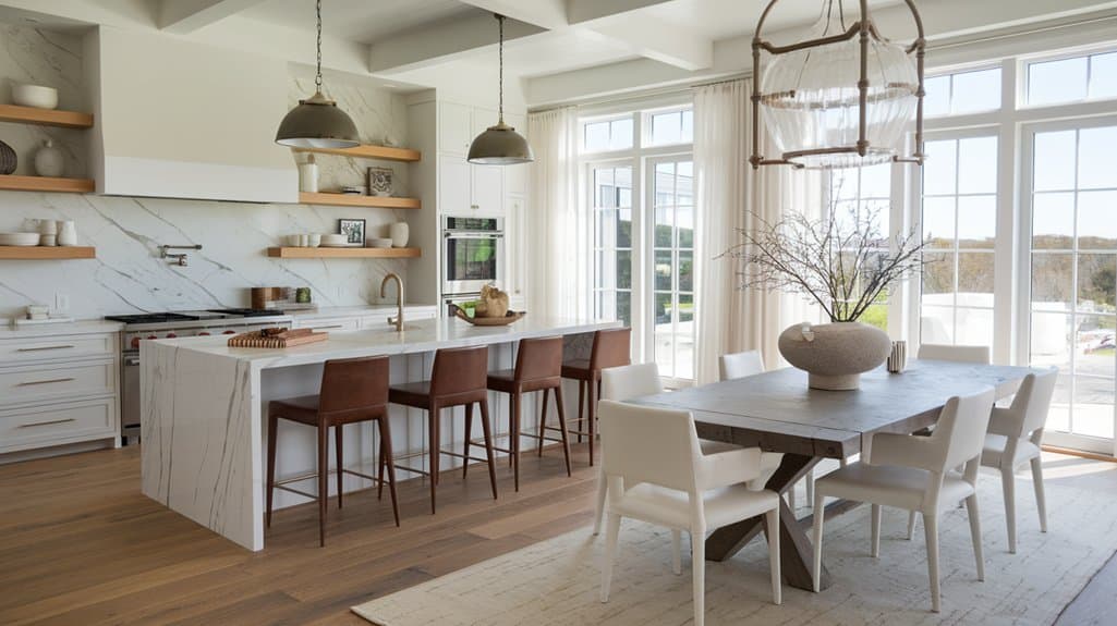stunning kitchen dining combos