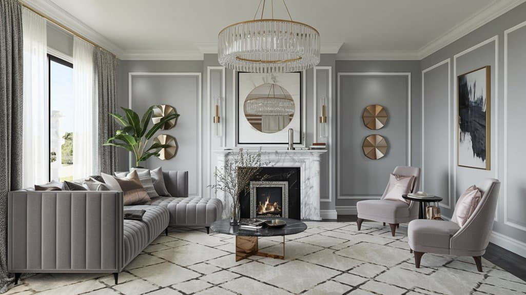 stylish gray living room designs