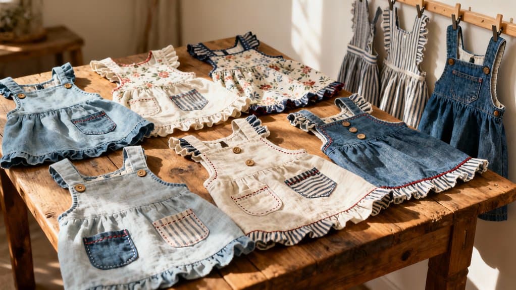 pinafore sewing project inspiration